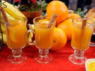 PHOTO What better way to warm up than with a cup of hot tea. Emeril's spiced orange tea will warm you right up.