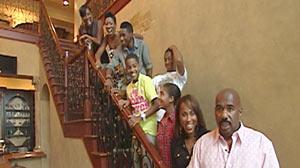 Steve Harvey and his wife have a blended family of seven children from their previous marriages.