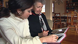 Photo: A gift from one generation to another: a family conversation captured on audiotape to live forever.