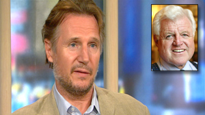 PHOTO Actor Liam Neeson shares his memories of Sen. Ted Kennedy on ?Good Morning America.?