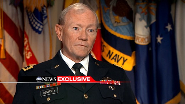 VIDEO: Gen. Martin Dempsey: Embassy Closings Due to Significant Threat Stream