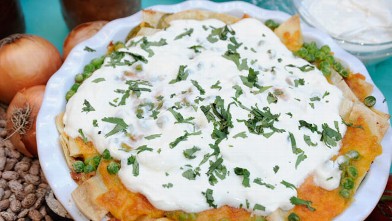 PHOTO: Rachael Ray's Autumn Golden Vegetable Lasagna is shown.