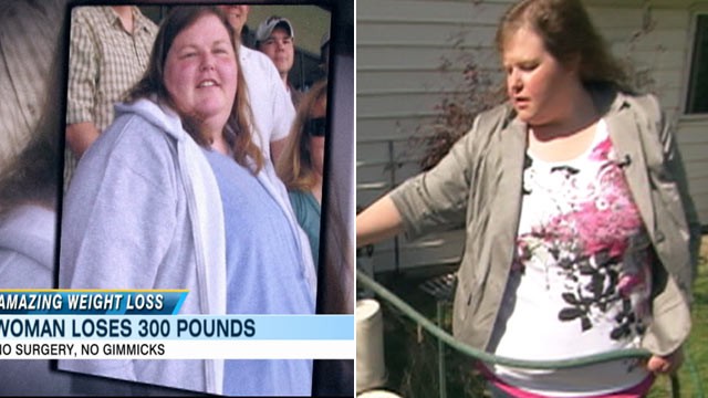 PHOTO: Shannon Davis lost 300 pounds all on her own, without surgery or a gimmicky diet.