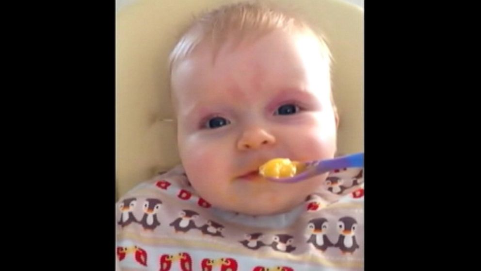 This baby, Audrey from Australia, just wants to dance.