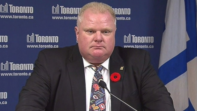 Toronto mayor spoke with a D.C. radio show about the "young guys" recent raw-in with the law.