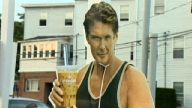 VIDEO: A Connecticut man admitted his role in convenience store heist of a cutout advertisement featuring David Hasselhoff.