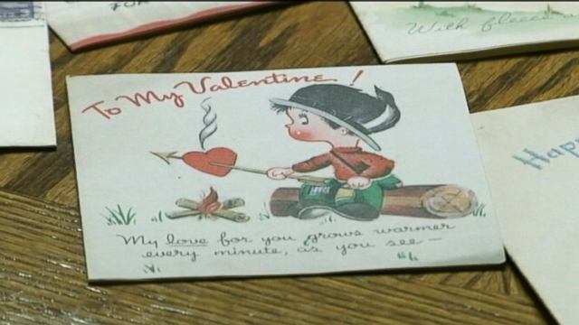 Joshua McKinney found letters dating back to 1940 while insulating his Michigan home.