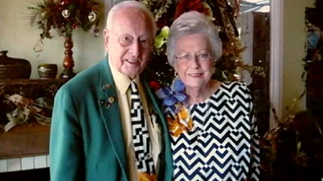 VIDEO: Mel and Joey Schwanke wear matching, custom-made clothing.