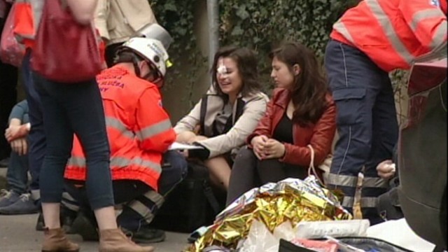 Video: Prague Explosion Injures Dozens