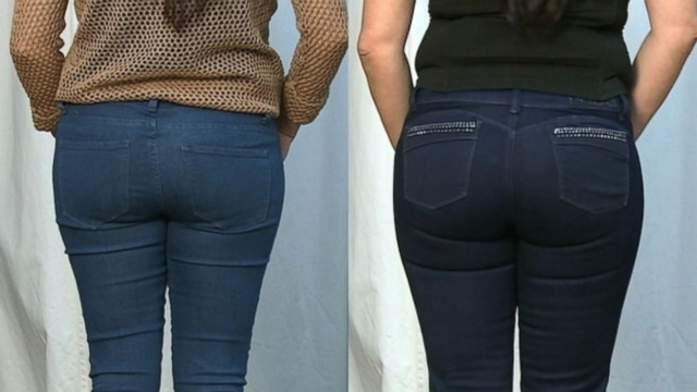 'Push-Up Jeans' Offer Women a Fuller Backside Video - ABC News