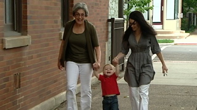 VIDEO: Kristine Casey gave birth to her own grandson because of her daughters struggles with infertility.
