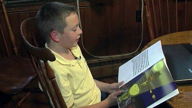 VIDEO: Colin Naughton has just released his second book aimed at helping kids overcome their fears.