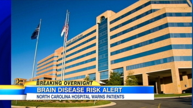 VIDEO: Hospital officials say surgical tools used on a patient suspected of having Creutzfeldt-Jakob disease werent properly sterilized.