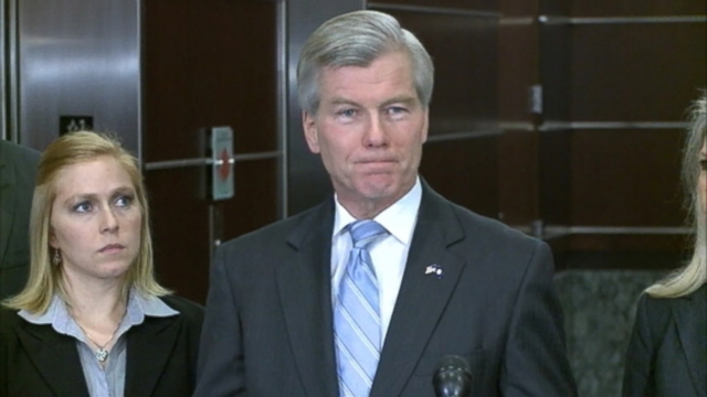 VIDEO: Bob McDonnell says he returned more than $120,000 in gifts to businessman Jonnie Williams.