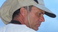 Dr. James ?Buddy? Powell was Sam Champion?s river guide for his trip to swim with the manatees.