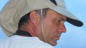 Dr. James ?Buddy? Powell was Sam Champion?s river guide for his trip to swim with the manatees.