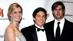 PHOTO Left to right: Alexandra Reeve Givens, Will Reeve, Matthew Reeve