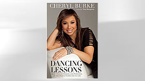 PHOTO: Cheryl Burke on the cover of her book titled, "Dancing Lessons: How I Found Passion and Potential on the Dance Floor and in Life".