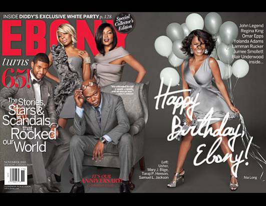 Ebony magazine is celebrating its 65th anniversary with a special look at 12