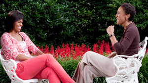 PHOTO: Michelle Obama ANd Robin Roberts