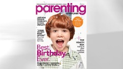 PHOTO: Seen her is the cover of Parenting magazine.
