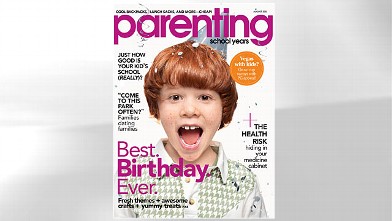 PHOTO: Seen her is the cover of Parenting magazine.