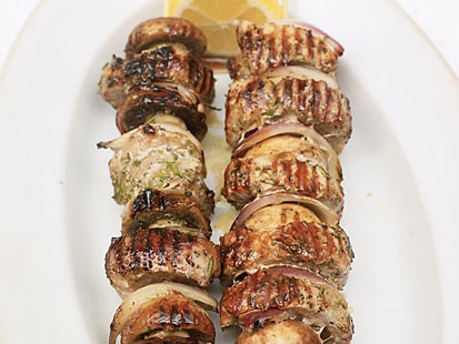 Jamie Oliver's Pork Kabobs.