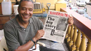 Ron Claiborne in Ghana