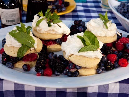 PHOTO: Mark Gaier and Clark Frasiers shortcakes with berries.