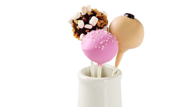 PHOTO: Sold at Starbucks, cake pops are a portable combination of cake and icing, double dipped in premium chocolate.