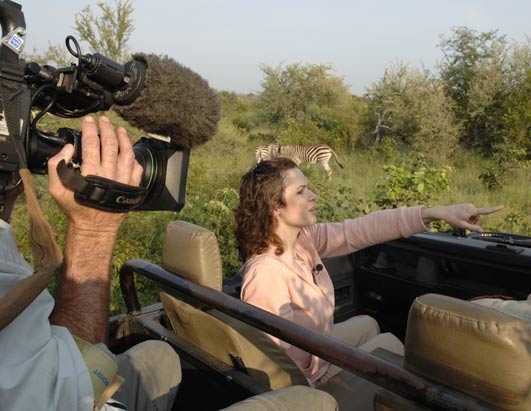 Elizabeth Vargas in South Africa