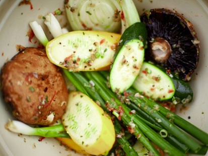 Adam Perry Langs Grilled Vegetables