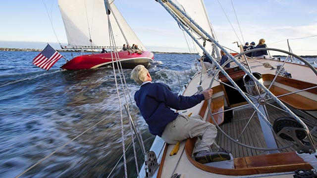 PHOTO: The yacht Weatherly