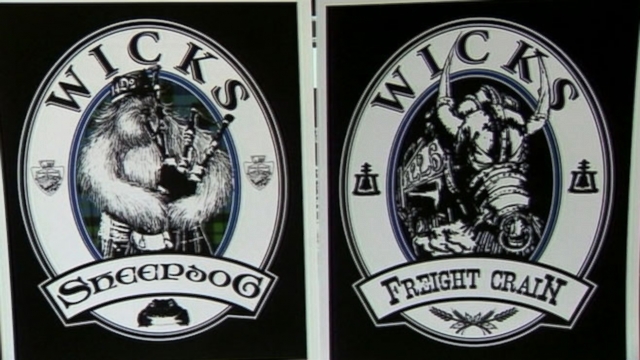 California brewery commissioned logos to honor two officers killed in the Christopher Dorner manhunt.