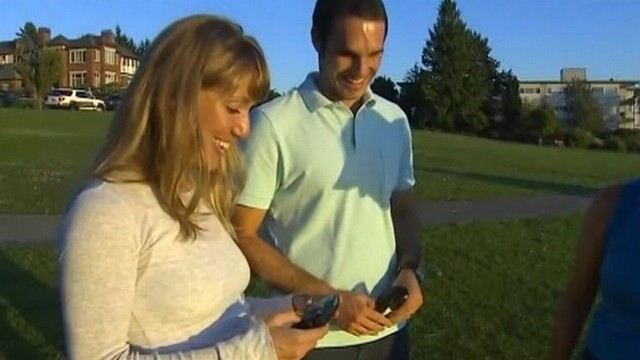 VIDEO: Seattle affiliate KOMO aired the story of a paddleboard instructor who found the camera in a lake.