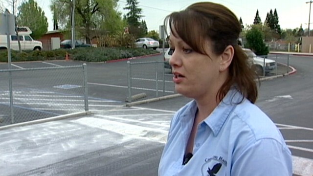 VIDEO: California elementary school teacher jumped into action after SUV caught fire.