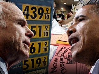 Obama and McCain war over economy