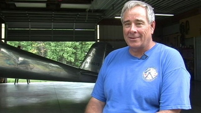 VIDEO: Minnesota man and his wife got $20,000 for sale of two-seater airplane with hand controls.