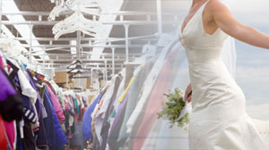 Wedding Dress thrift store