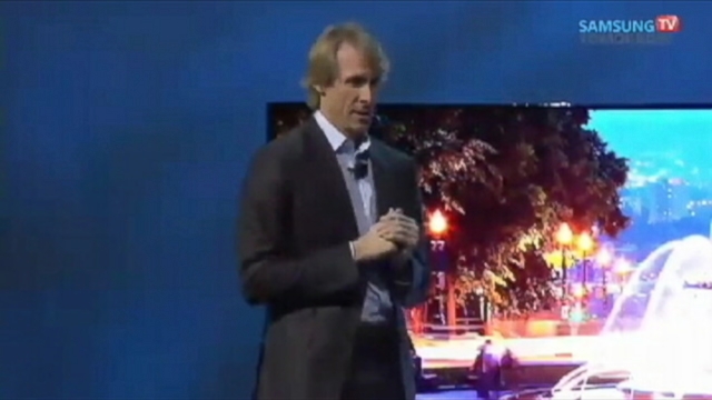 VIDEO: Director Michael Bay walked off the stage during a presentation at CES.
