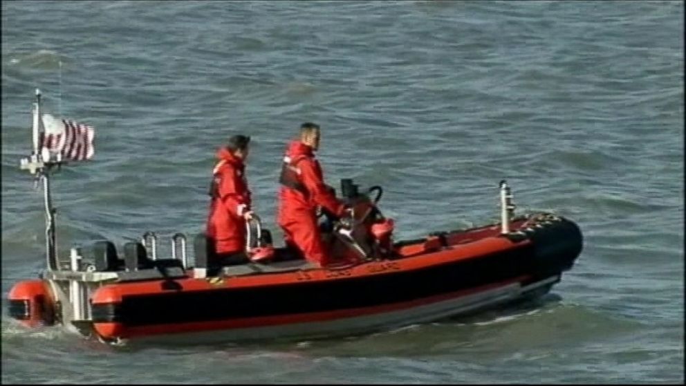 VIDEO: Search crews are looking for the pilot after his aircraft crashed into another small plane.