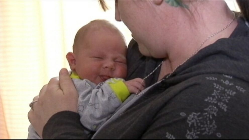 VIDEO: Jennifer Scollins abdominal pains turned out to be much more than a stomach bug.