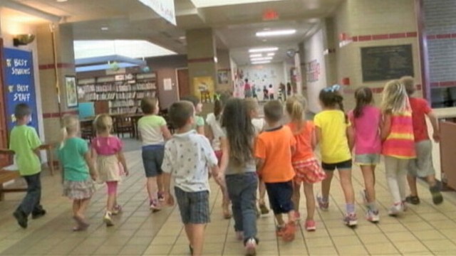 VIDEO: Pipe Creek Elementary school officials will keep the pairs together in the same class.