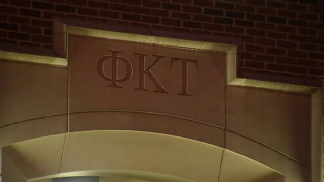 VIDEO: Phi Kappa Tau placed itself on suspension while the university investigates vulgar letter.