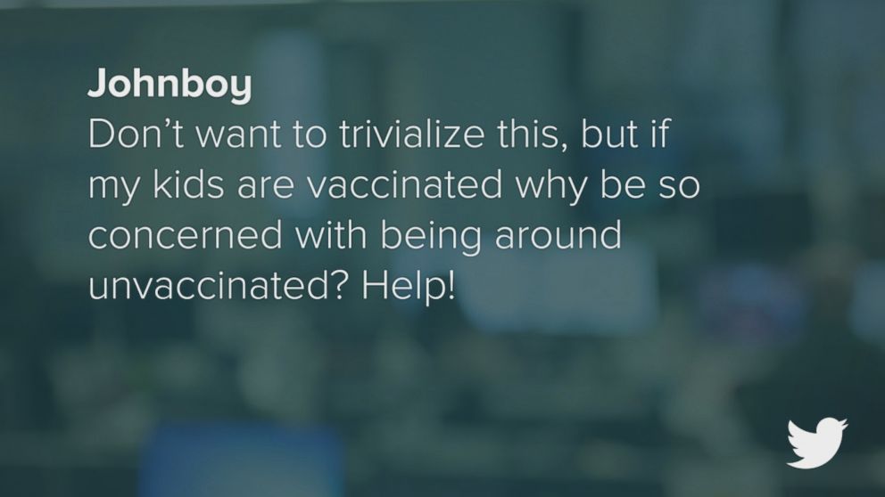 VIDEO: ABC News Chief Health and Medical Editor Dr. Richard Besser answers questions from Facebook and Twitter about the recent spread of measles.