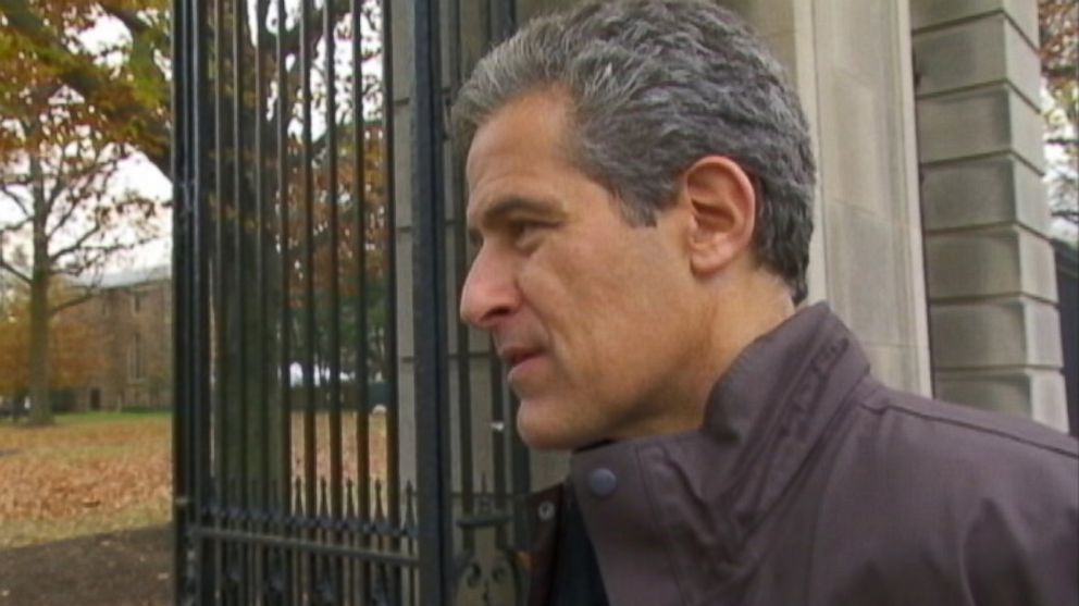 PHOTO: Besser, right, says a stiff neck is a sign that the illness is more severe.