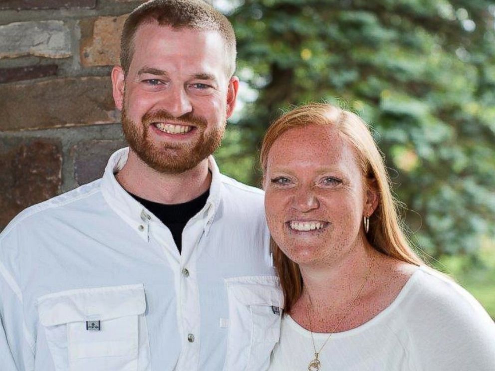 PHOTO: Dr. Kent Brantly, left, and his wife Amber, right, are seen in an undated photo provided by Samaritans Purse.