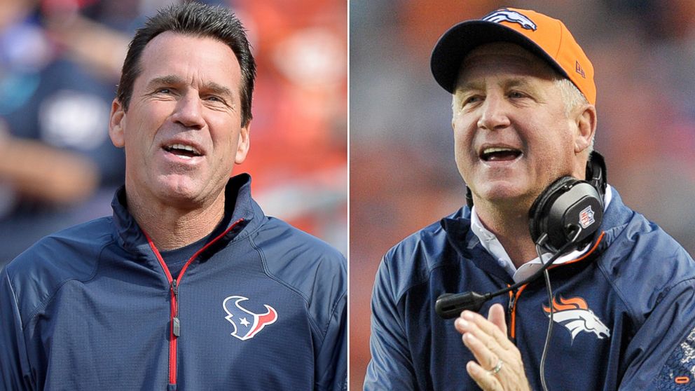 PHOTO: Football Coaches Gary Kubiak and John Fox