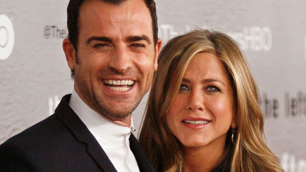 PHOTO:Actors Justin Theroux and Jennifer Aniston attend "The Leftovers" premiere at NYU Skirball Center, June 23, 2014 in New York.
