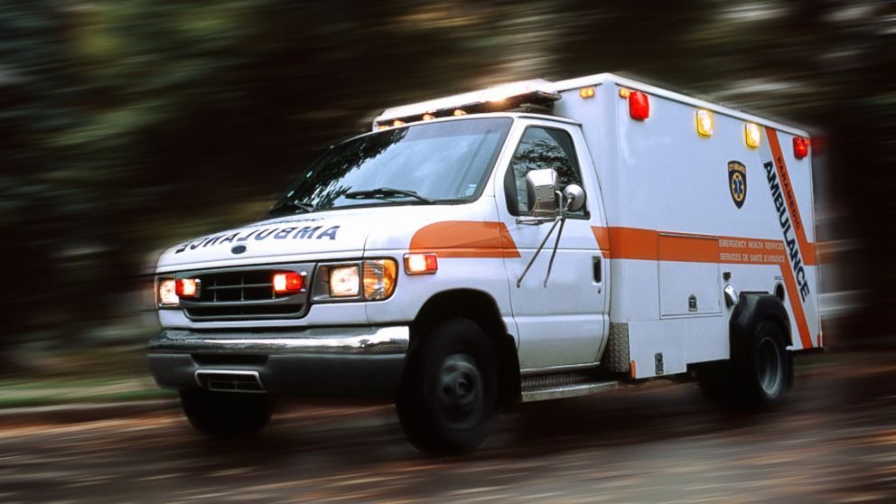 PHOTO: An ambulance speeds down the road in this undated file photo.
